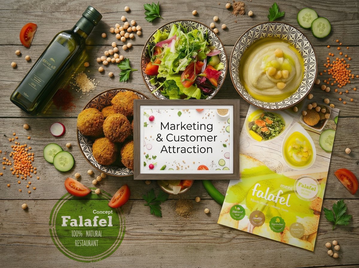 Falafel Concept Marketing - Food Business Customer Attraction